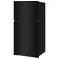 Whirlpool 19.3 Cu. Ft. Top Freezer Refrigerator with Total Coverage Cooling in Black, , large