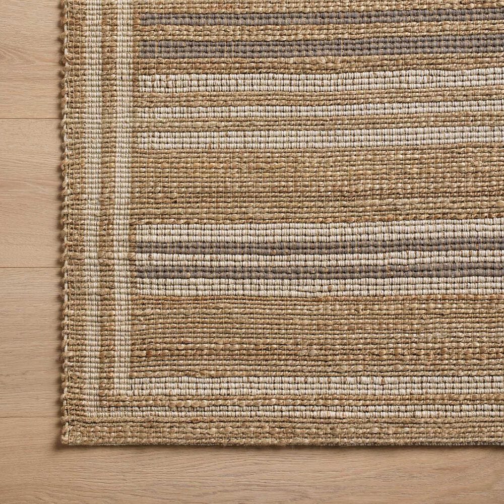 Chris Loves Julia x Loloi Judy 5&#39; x 7&#39;6&quot; Natural and Dove Area Rug, , large