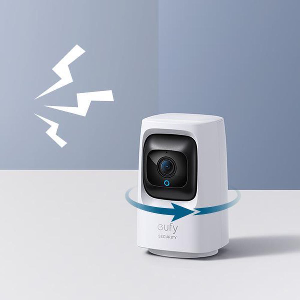 eufy Indoor 2K HD Mini Security Camera in White, , large