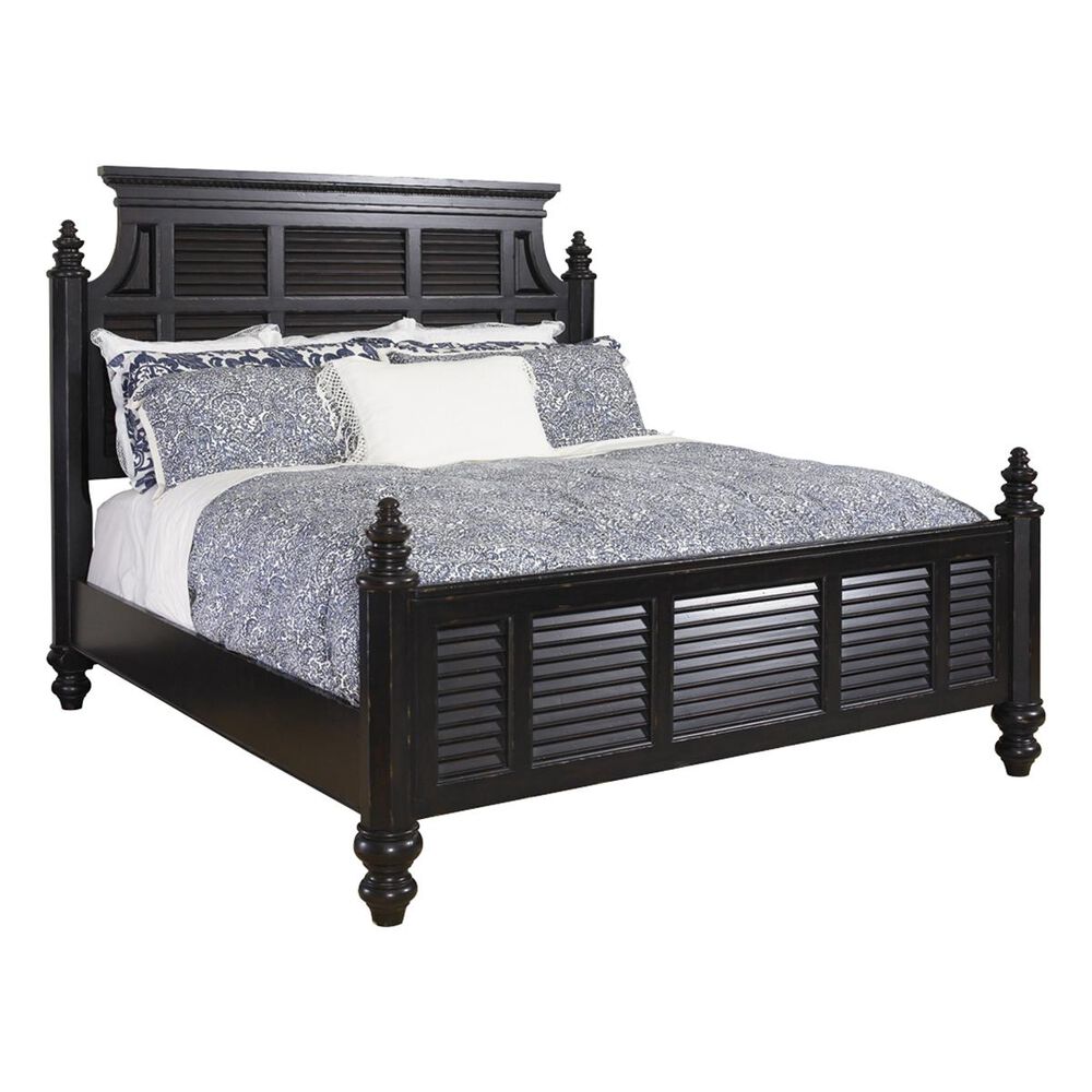 Tommy Bahama Home Kingstown King Malabar Panel Bed in Tamarind, , large