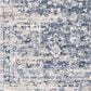 Surya Tuscany TUS-2320 Dark Blue, Denim, Tan, Charcoal, Light Gray and Cream 12" x 15" Area Rug, , large