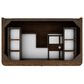 James Martin Allamari 36" Single Bathroom Vanity in Sable with Single Hole 3 cm White Zeus Silestone Top and Rectangular Sink, , large