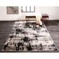 Feizy Micah 13" x 20" Black Area Rug, , large