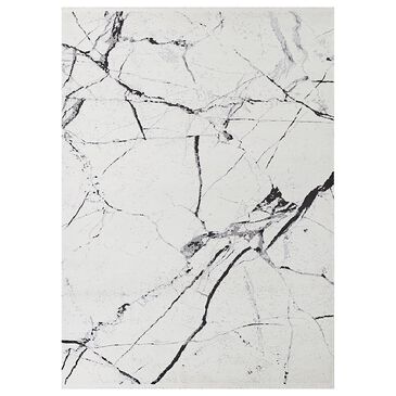 Couristan Marblehead Calcutta 3"11" x 5"11" Eggshell Area Rug, , large