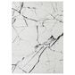 Couristan Marblehead Calcutta 3"11" x 5"11" Eggshell Area Rug, , large