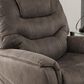 Signature Design by Ashley Ballister Power Lift Recliner with Power Headrest and Lumbar in Espresso, , large