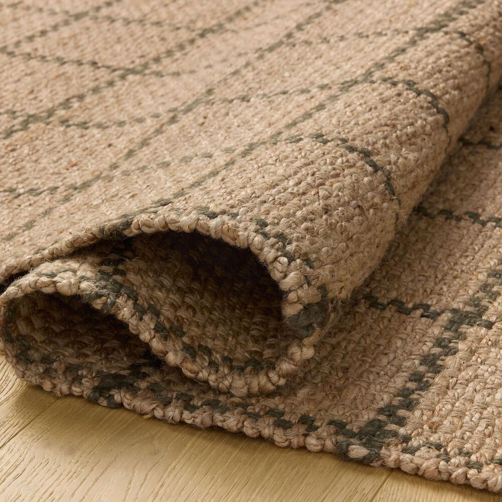Loloi II Fletcher 5&#39; x 7&#39;6&quot; Natural and Olive Area Rug, , large