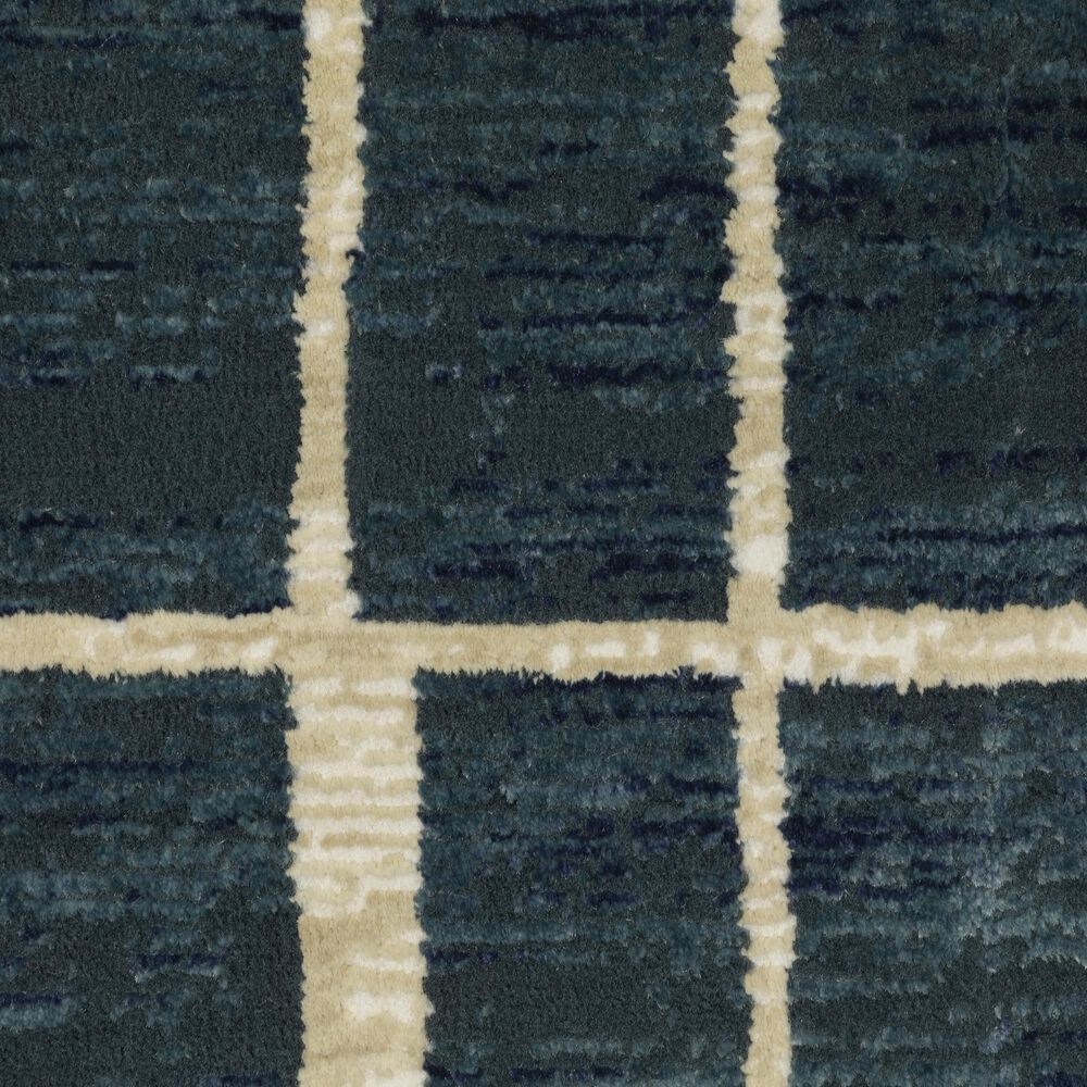 Oriental Weavers Reed 3&#39;3&quot; x 5&#39; Blue and Ivory Area Rug, , large