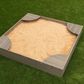 Kidkraft Backyard Sandbox in Gray, , large