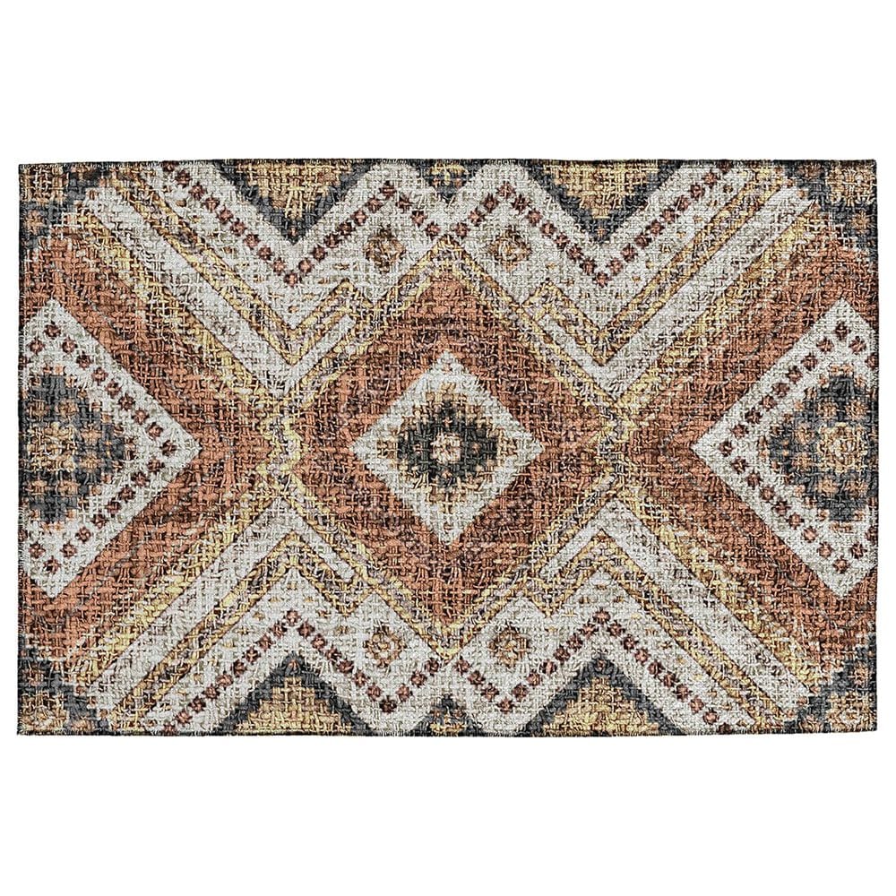 Dalyn Rug Company Portico PO5 Copper 2"6" x 3"10" Area Rug, , large