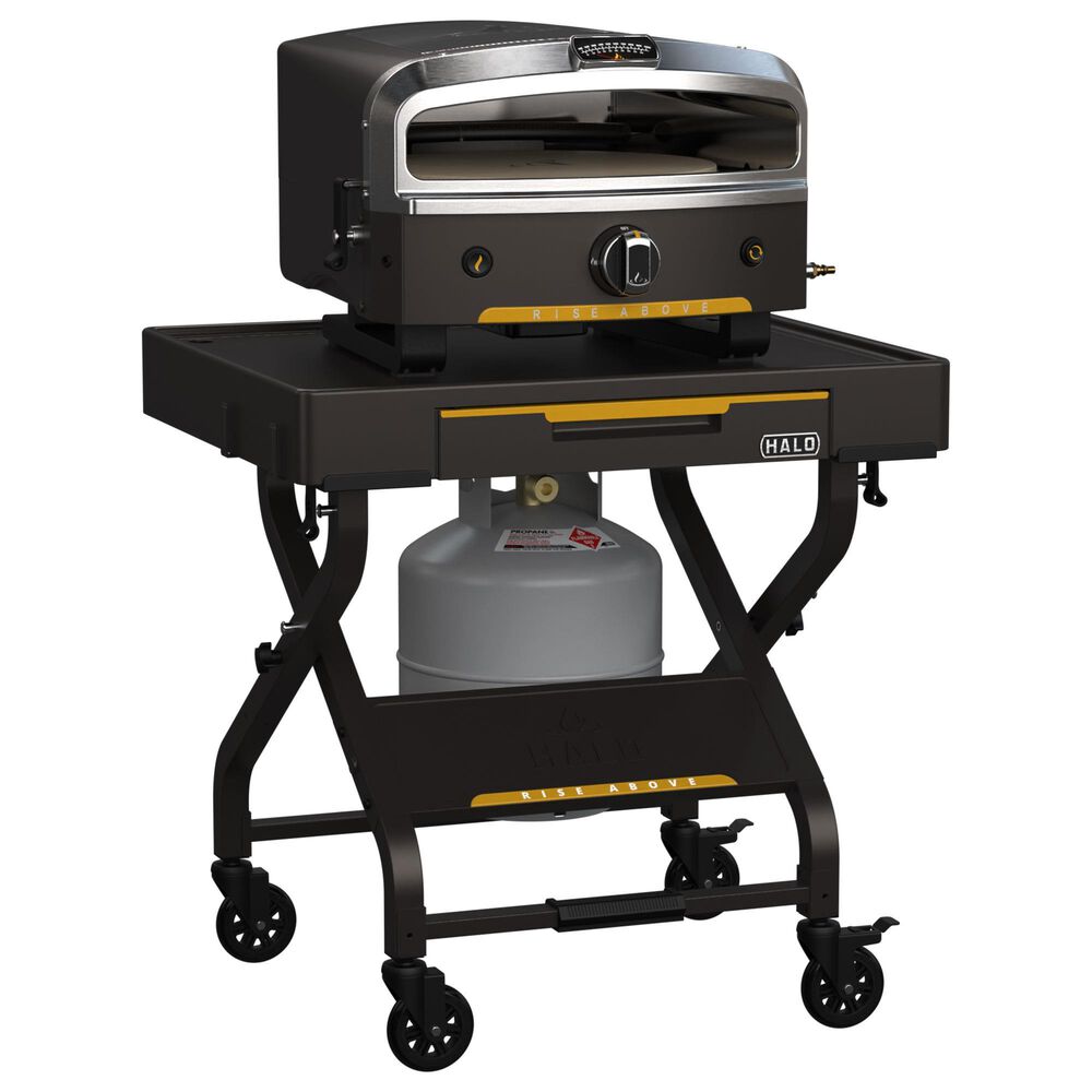 Halo Outdoor Countertop Cart in Black, , large