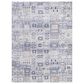 Amer Rugs Hamilton 10"3" x 14" Navy and Gold Area Rug, , large
