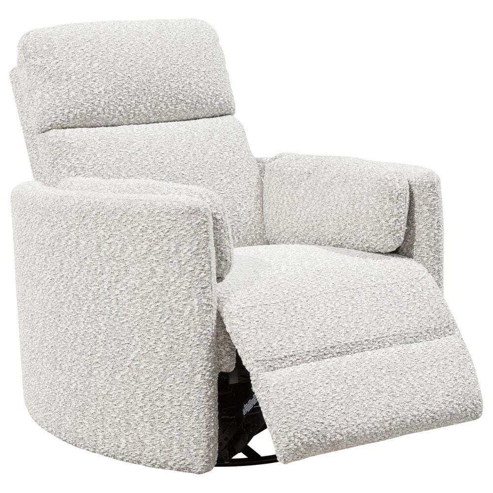 Simeon Collection Power Swivel Glide Recliner in Tatum River Rock, , large