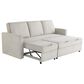 Lifestyle Solutions Mia Convertible Sofa in Ivory, , large
