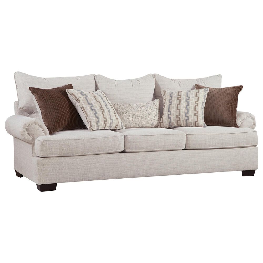 Northwestern Mallory 2-Piece Stationary Living Room Set in Chalk, , large