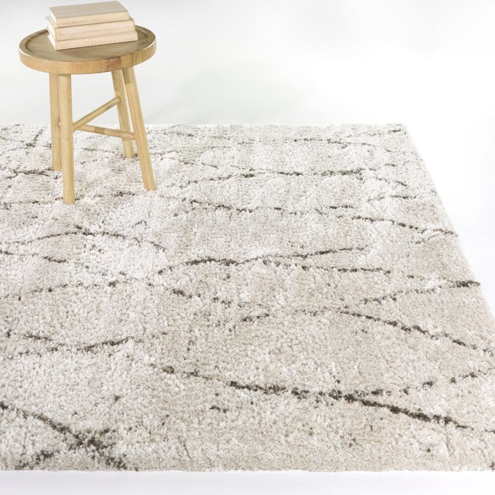 Balta Rugs Re_Lease Wegener Cream 7'10" x 10' Area Rug, , large