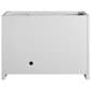 James Martin Bellshire 48" Single Bathroom Vanity in Bright White with 3 cm Parisien Bleu Silestone Top and Rectangular Sink, , large