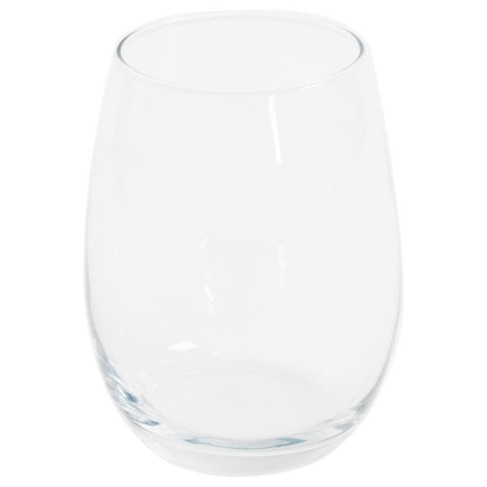Gibson Home Barrow 4-Piece 19 Oz Stemless Wine Glass Set in Clear, , large