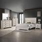 Crown Mark Valor 3-Piece Queen Bedroom Set in Light Gray, , large