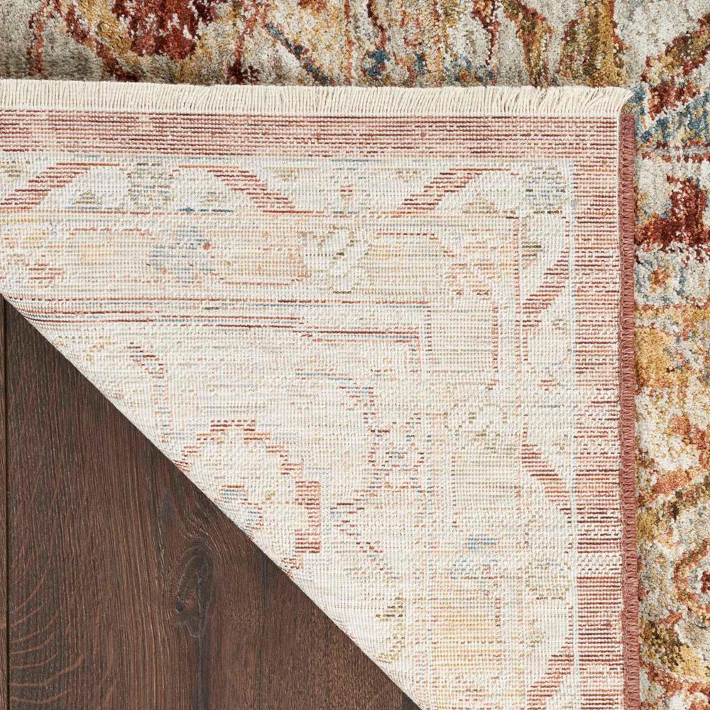 Nourison Sahar SHR02 7&#39;10&quot; x 10&#39;4&quot; Rust Area Rug, , large