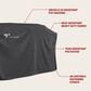 TYTUS Modular Gas Grill Cover in Black, , large