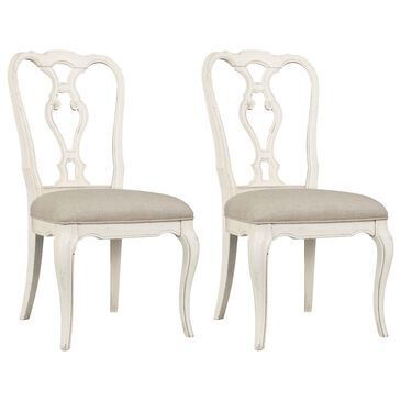 Hooker Furniture Traditions 41" Side Chair in Soft White (Set of 2), , large