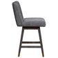 Blue River Basila Swivel Counter Stool in Gray, , large