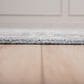 RIZZY Sapphire Blue and Gray 5" x 8" Area Rug, , large
