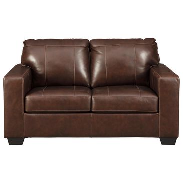 Signature Design by Ashley Morelos Loveseat in Chocolate, , large