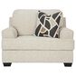 Ashley Heartcort Chair and a Half with Ottoman in Quartz, , large