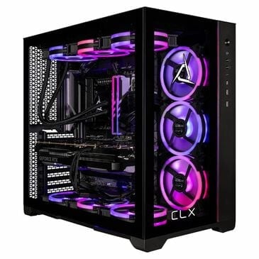 CLX Set Gaming Desktop | AMD Ryzen 7 7800X3D - 32 GB RAM - NVIDIA GeForce RTX 4070 - 2 TB SSD in Black, , large