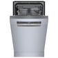 Bosch 800 Series 18" Built In Recessed Handle Dishwasher in Stainless Steel, , large