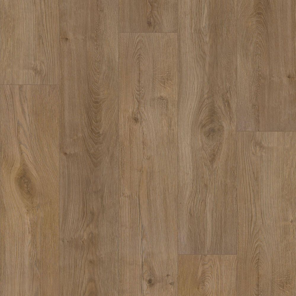 Shaw Vinyl Tile Fresh Take Cabriole Brown 9" x 59" Luxury Vinyl Plank, , large