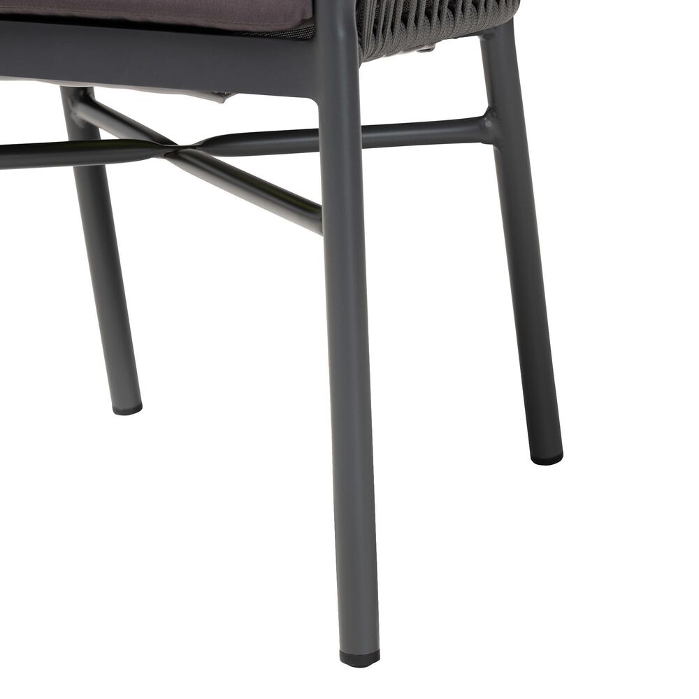 Baxton Studio Marcus Arm Chair in Grey, , large