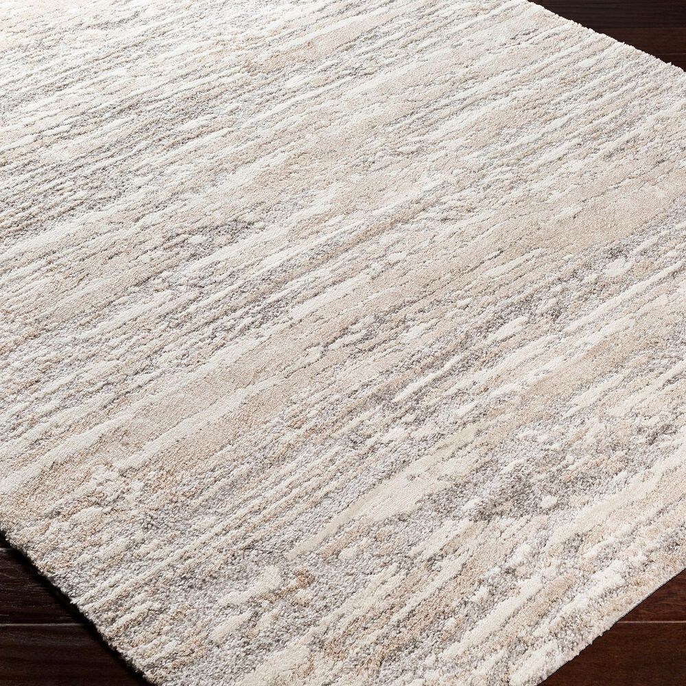 Surya Venice VNE-2302 2&#39; x 3&#39; Light Gray, Camel and Ivory Area Rug, , large