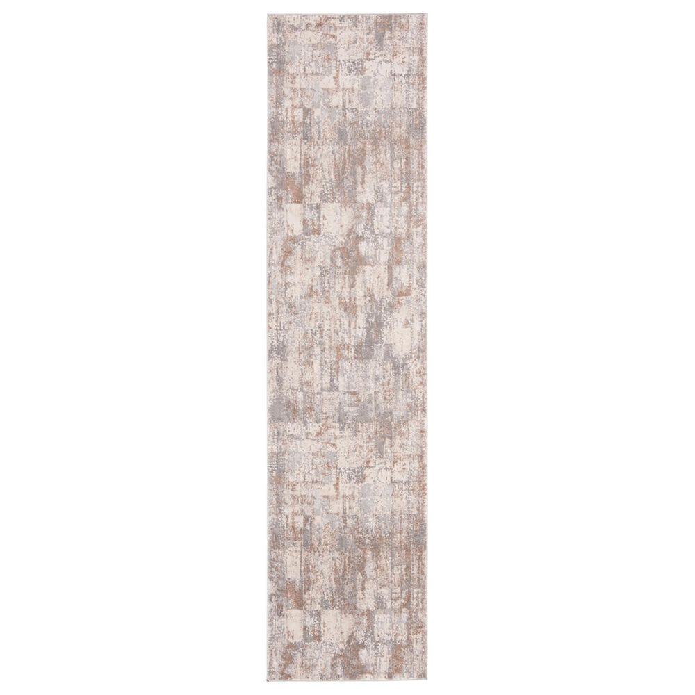 Safavieh Invista 2" x 8" Cream and Beige Runner, , large