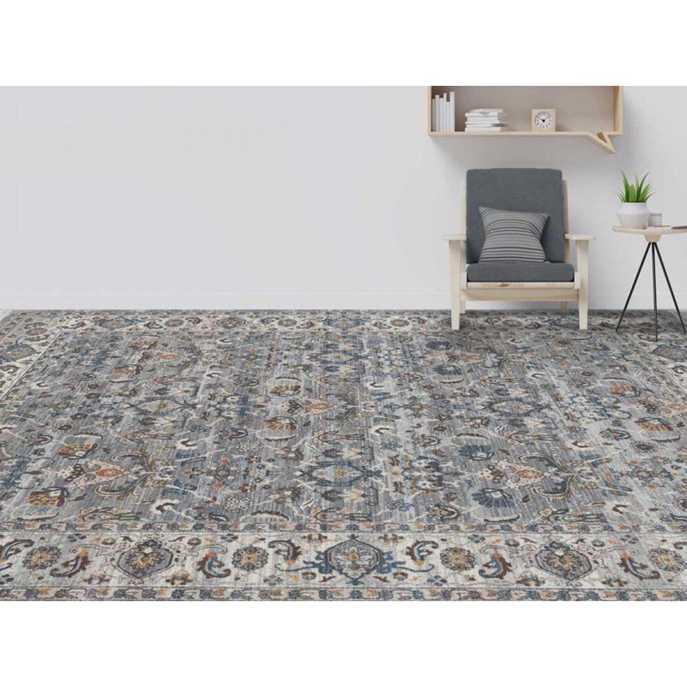 Amer Rugs Arcadia 9&#39;1&quot; x 12&#39;9&quot; Gray Ivory Area Rug, , large