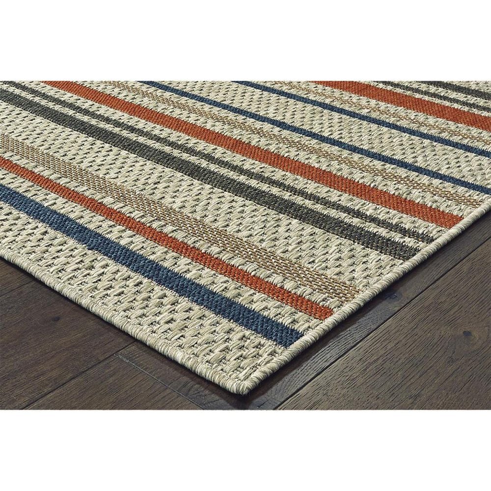 Oriental Weavers Latitude 602W 6&#39;7&quot; x 9&#39;2&quot; Grey Area Rug, , large