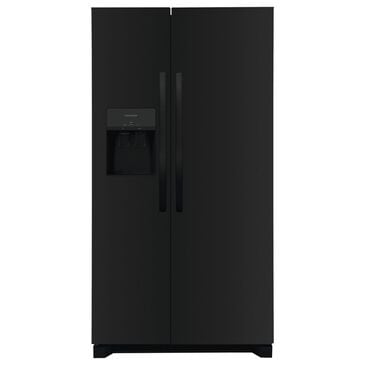 Frigidaire 25.6 Cu. Ft. Standard Depth Side-by-Side Refrigerator in Black, , large