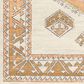 Surya Bodrum BDM-2313 7"10" x 10" Ivory, Saffron, Gray, Aqua, Camel and Coral Area Rug, , large