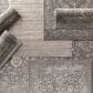 Surya Tibetan 9"3" x 12"3" Charcoal, Ivory and Tan Area Rug, , large