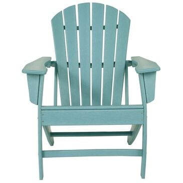 Ashley Sundown Treasure Adirondack Chair in Turquoise, , large