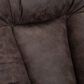 Moore Furniture Connery Manual Swivel Rocker Recliner in Amargo Coffee, , large