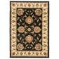 Safavieh Lyndhurst LNH555 3"3" x 5"3" Black and Ivory Area Rug, , large
