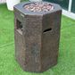 Elementi Fire Basalt Hexagon Liquid Propane Fire Column in Brown, , large