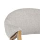 37B Burgos Dining Chair with Grey Cushion in Brushed Gold, , large