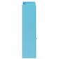 HOMLUX 4-Tier Bookshelf with 2-Door Storage Cabinet in Light Blue, , large