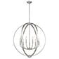 Golden Lighting Colson 9-Light Chandelier in Pewter, , large
