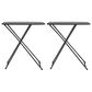 DHP Folding Activity Table in Black (Set of 2), , large