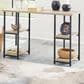 Ashley Waylowe 48" Writing Desk in Natural and Black, , large